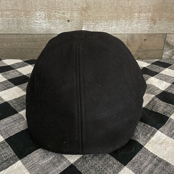 Black Boston Scally newsboy cap - Picture 2 of 4